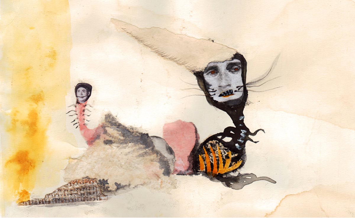 "Untitled"2012  |  Collage on paper cm.25x14